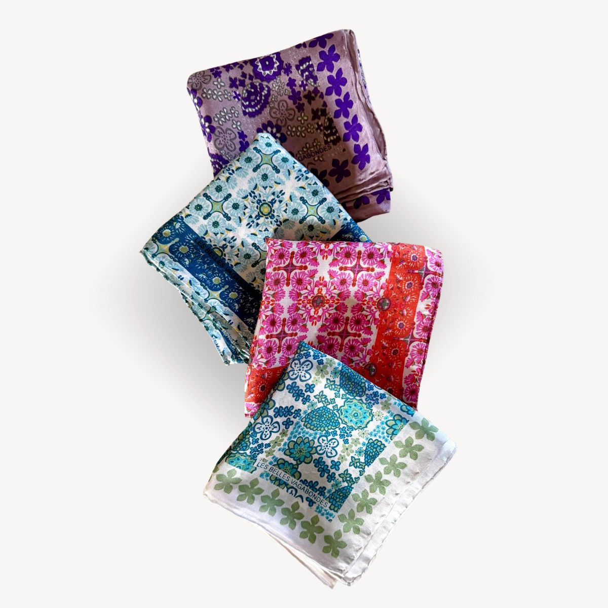 Silk Square - Caraibes Purple