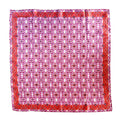 Silk Square - Agadir Fuchsia