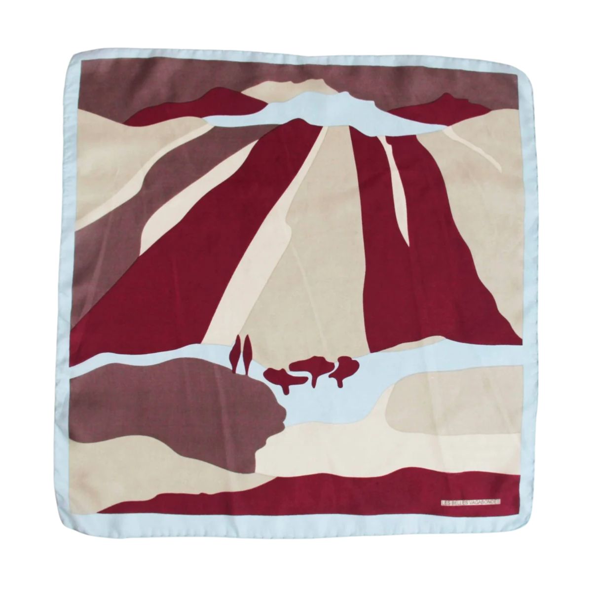 Silk Square - Vivaro Bordeaux