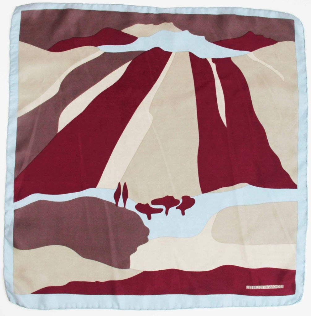 Silk Square - Vivaro Bordeaux