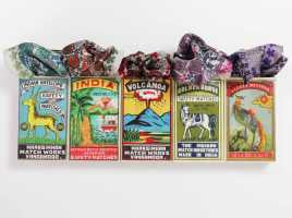 Silk Square - Caraibes Purple