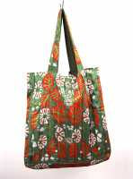 Upcycling Silk Bag Musette Tahiti Khaki