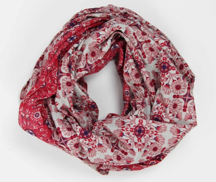 Tetouan Rose Pink – Organic Cotton Scarf