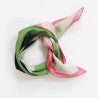Silk Square - Vivaro Green Pink