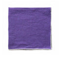 Linen Napkin - Dark Purple w/ White