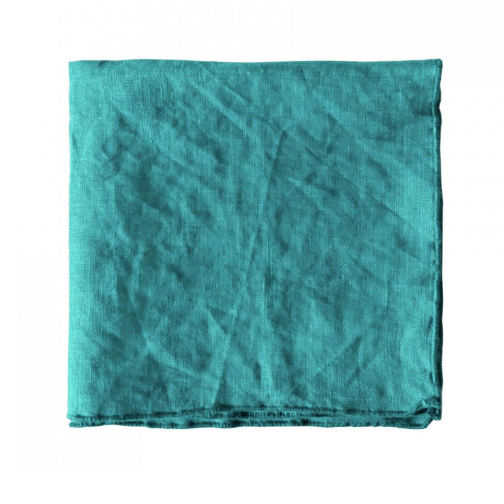 Linen Napkin - Turquoise