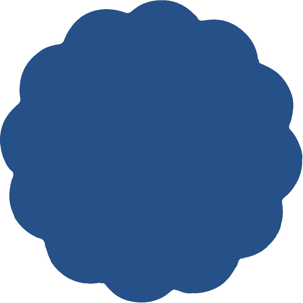 Daisy Placemat – Denim Blue