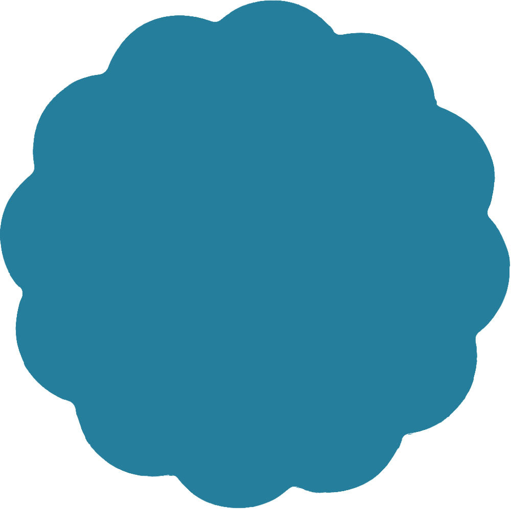 Daisy Placemat – Apollo Blue