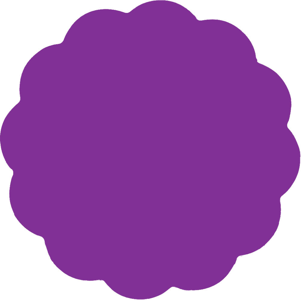 Daisy Placemat – Dark Purple