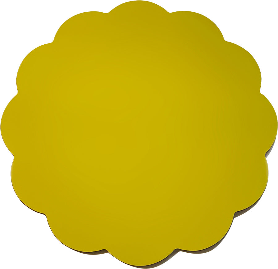 Daisy Placemat – Dark Citrus Yellow