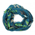 Indira Blue Wool Scarf