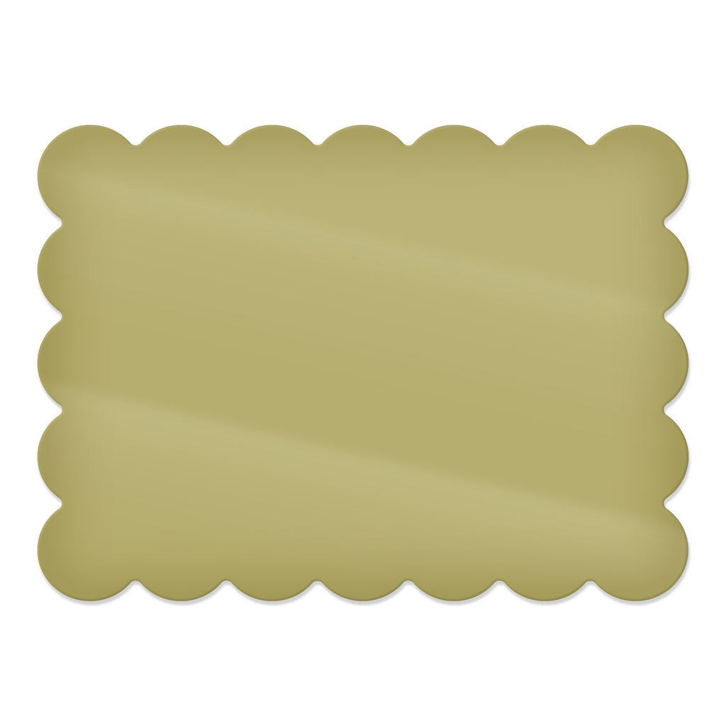 Daisy Rectangular Placemat – Apple Green