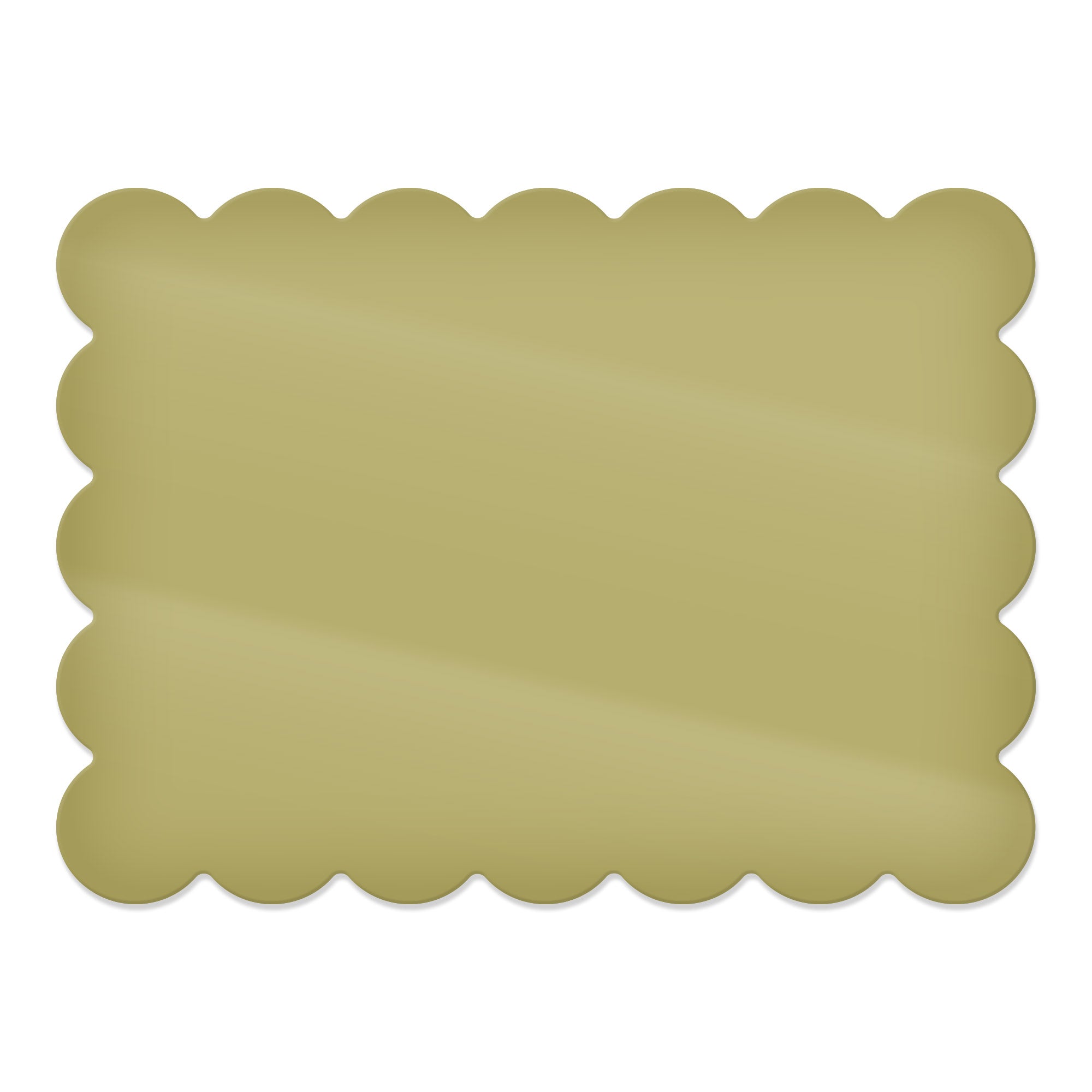 Daisy Rectangular Placemat – Apple Green