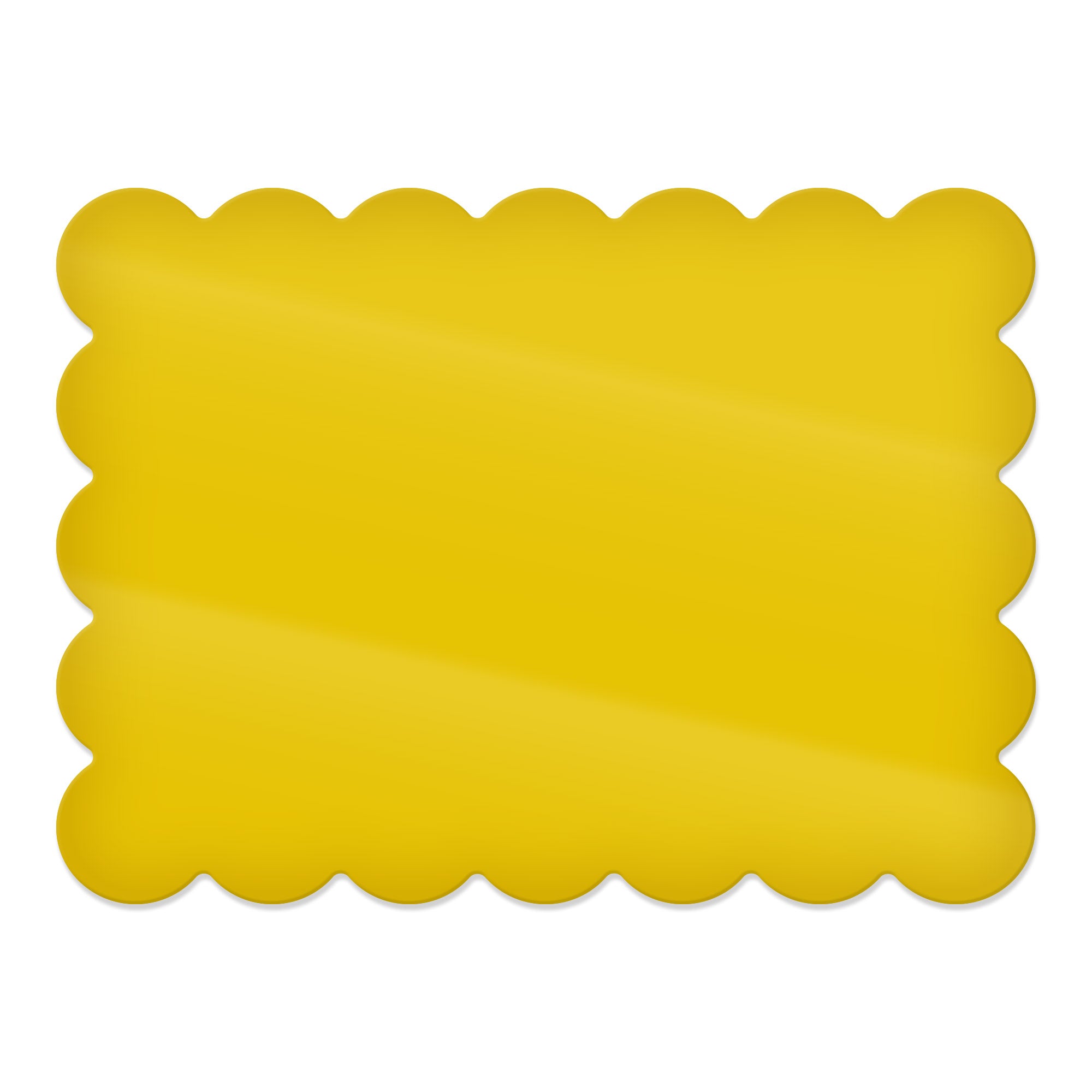 Daisy Rectangular Placemat – Bright Yellow