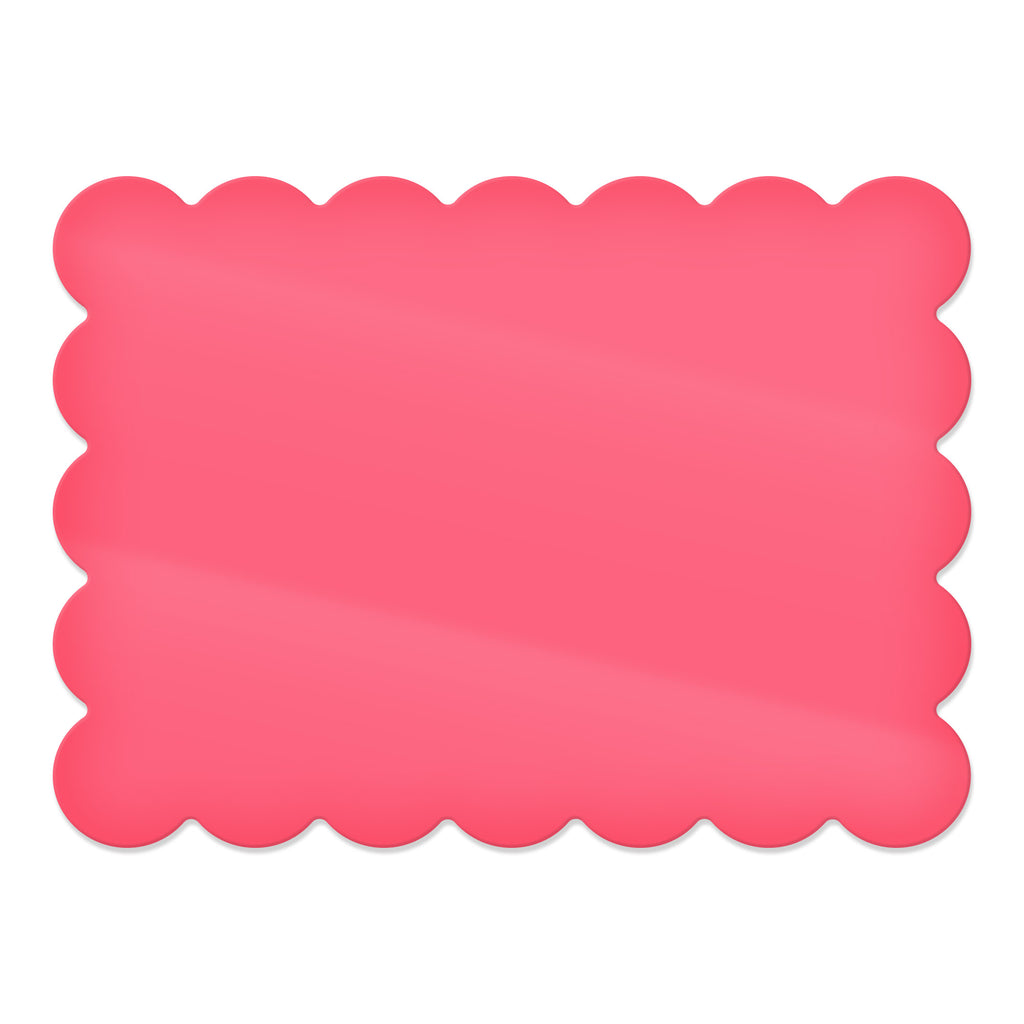 Daisy Rectangular Placemat – Coral