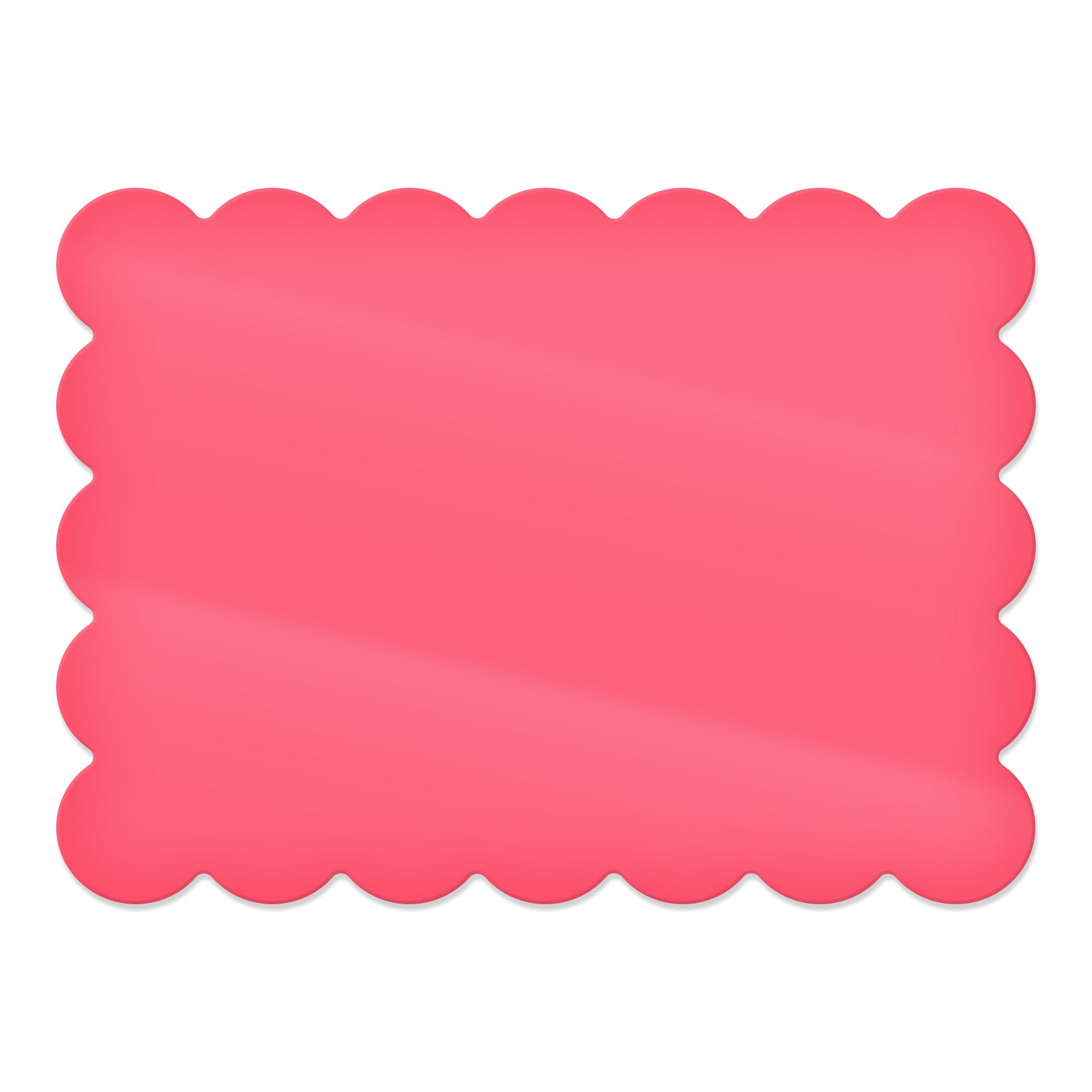 Daisy Rectangular Placemat – Coral