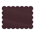 Daisy Rectangular Placemat – Dark Plum