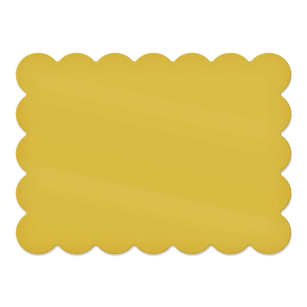 Daisy Rectangular Placemat – Mustard Yellow