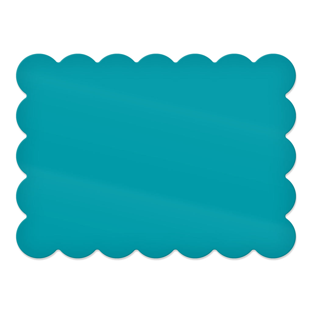 Daisy Rectangular Placemat – Ocean Blue