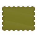 Daisy Rectangular Placemat – Olive Green
