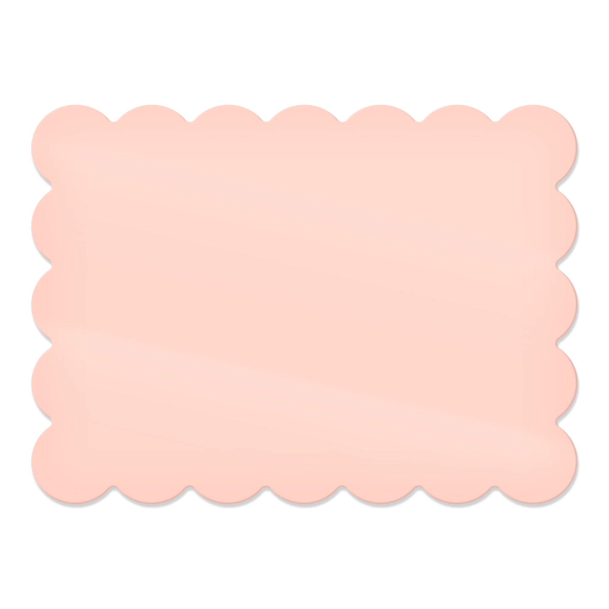 Daisy Rectangular Placemat – Pale Pink