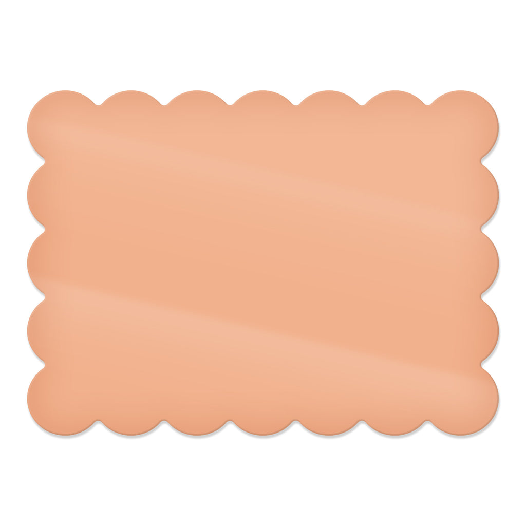 Daisy Rectangular Placemat – Peach