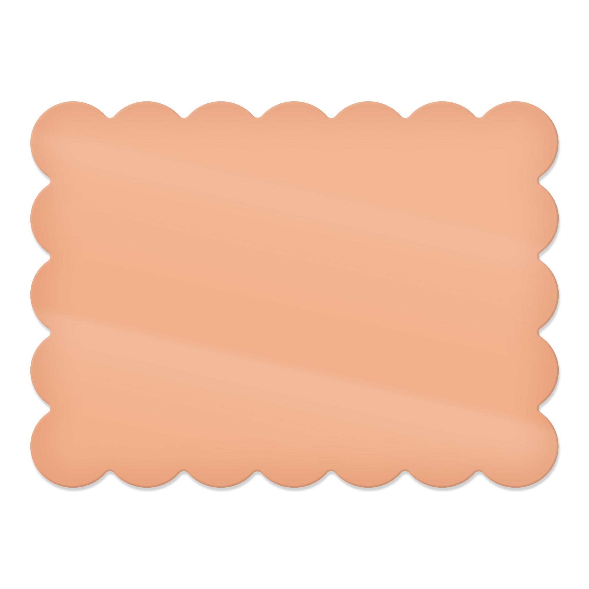Daisy Rectangular Placemat – Peach