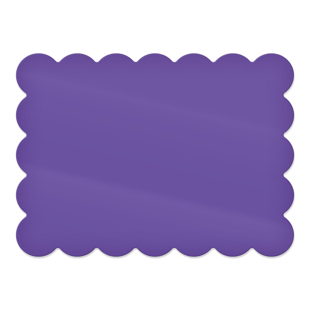 Daisy Rectangular Placemat – Purple Blue