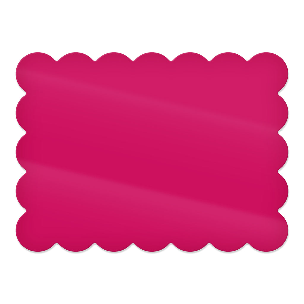 Daisy Rectangular Placemat – Rubine Red