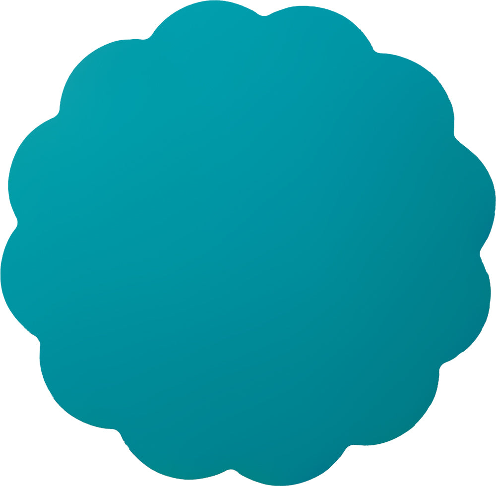 Daisy Placemat – Ocean Blue