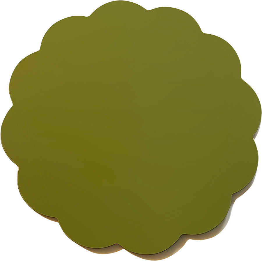 Daisy Placemat – Olive Green