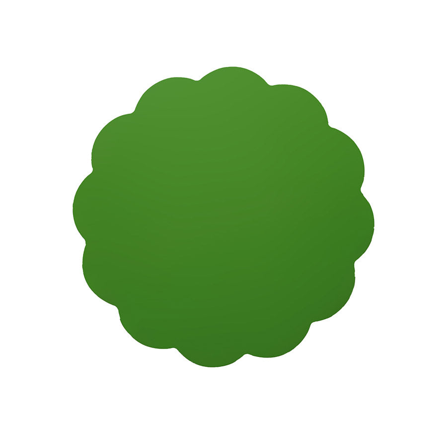 Daisy Coaster - Palm Green