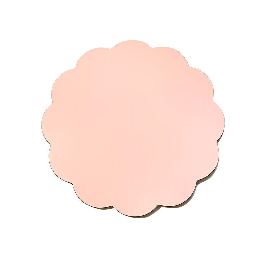 Daisy Coaster - Pale Pink