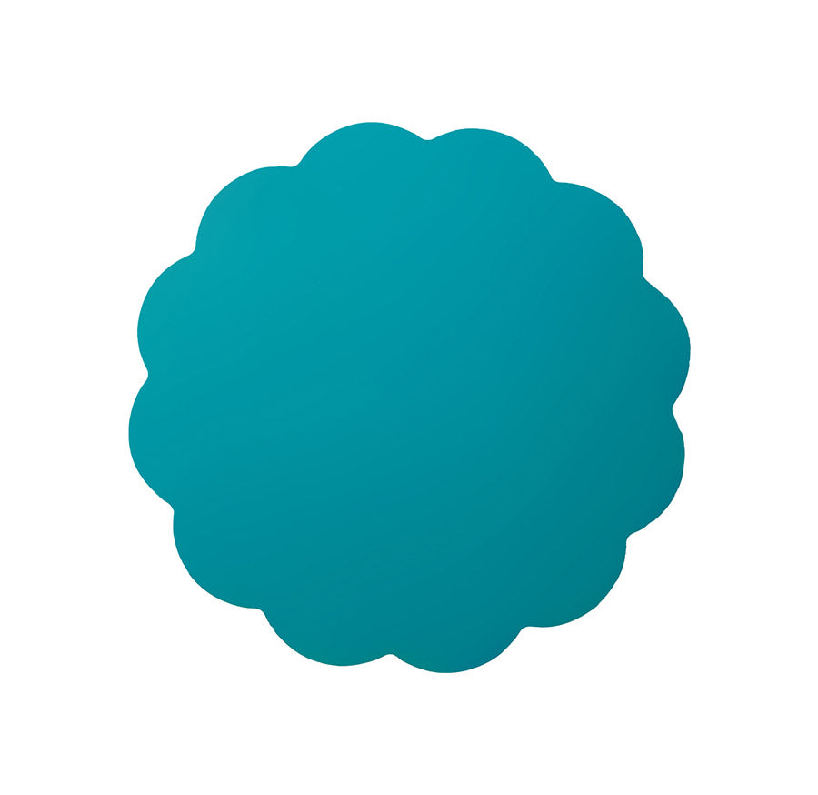 Daisy Coaster - Ocean Blue