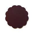 Daisy Coaster - Dark Plum