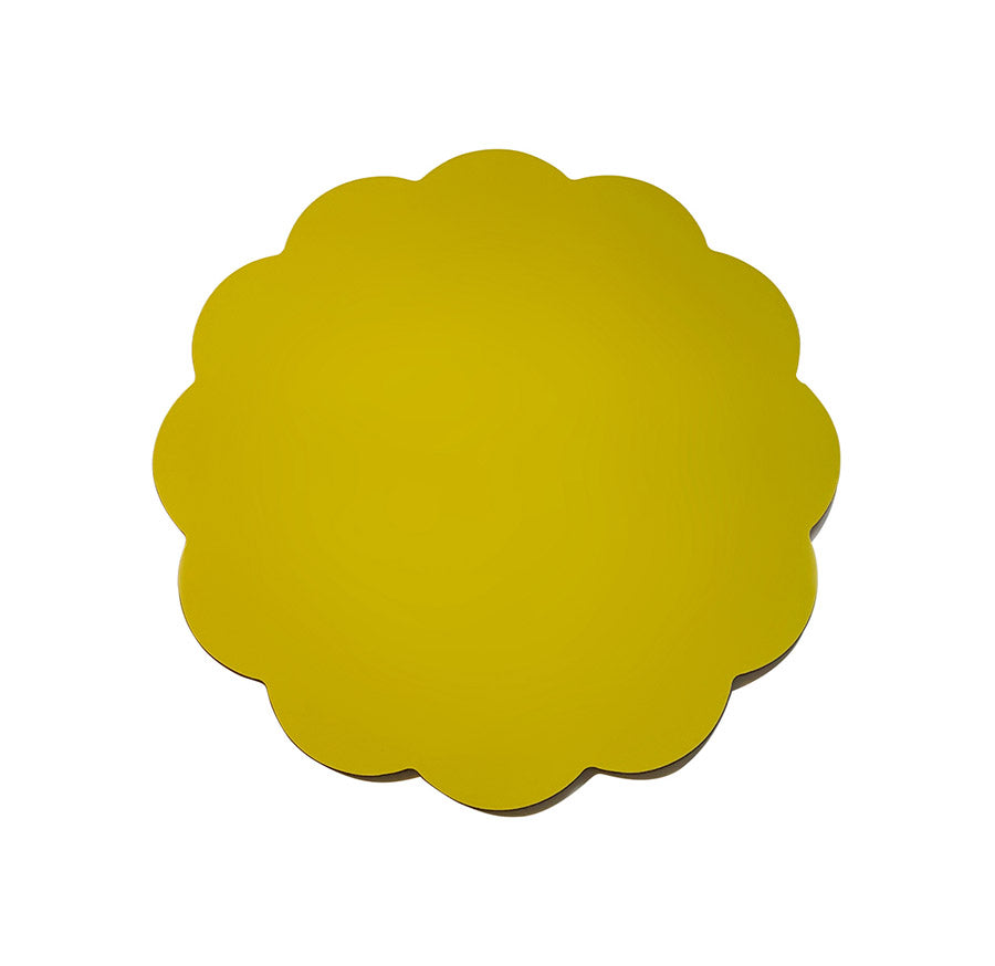 Daisy Coaster - Dark Citrus