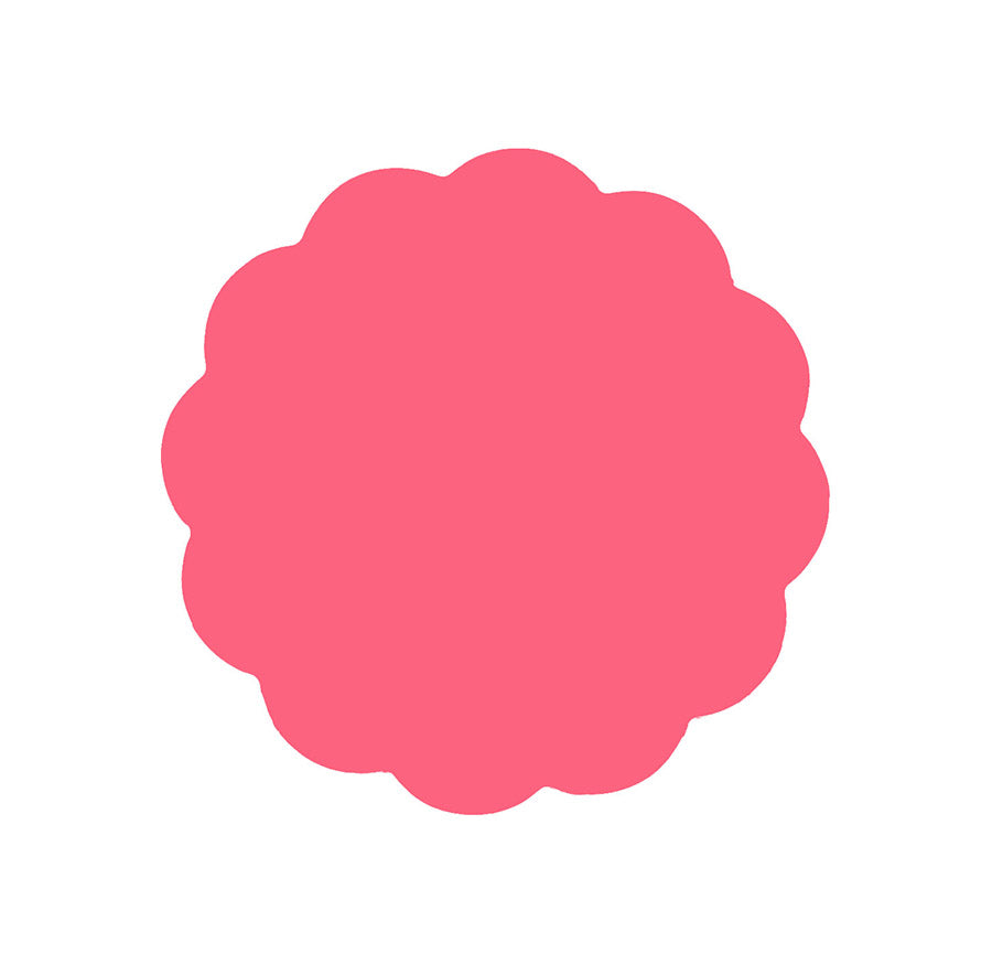 Daisy Coaster - Coral