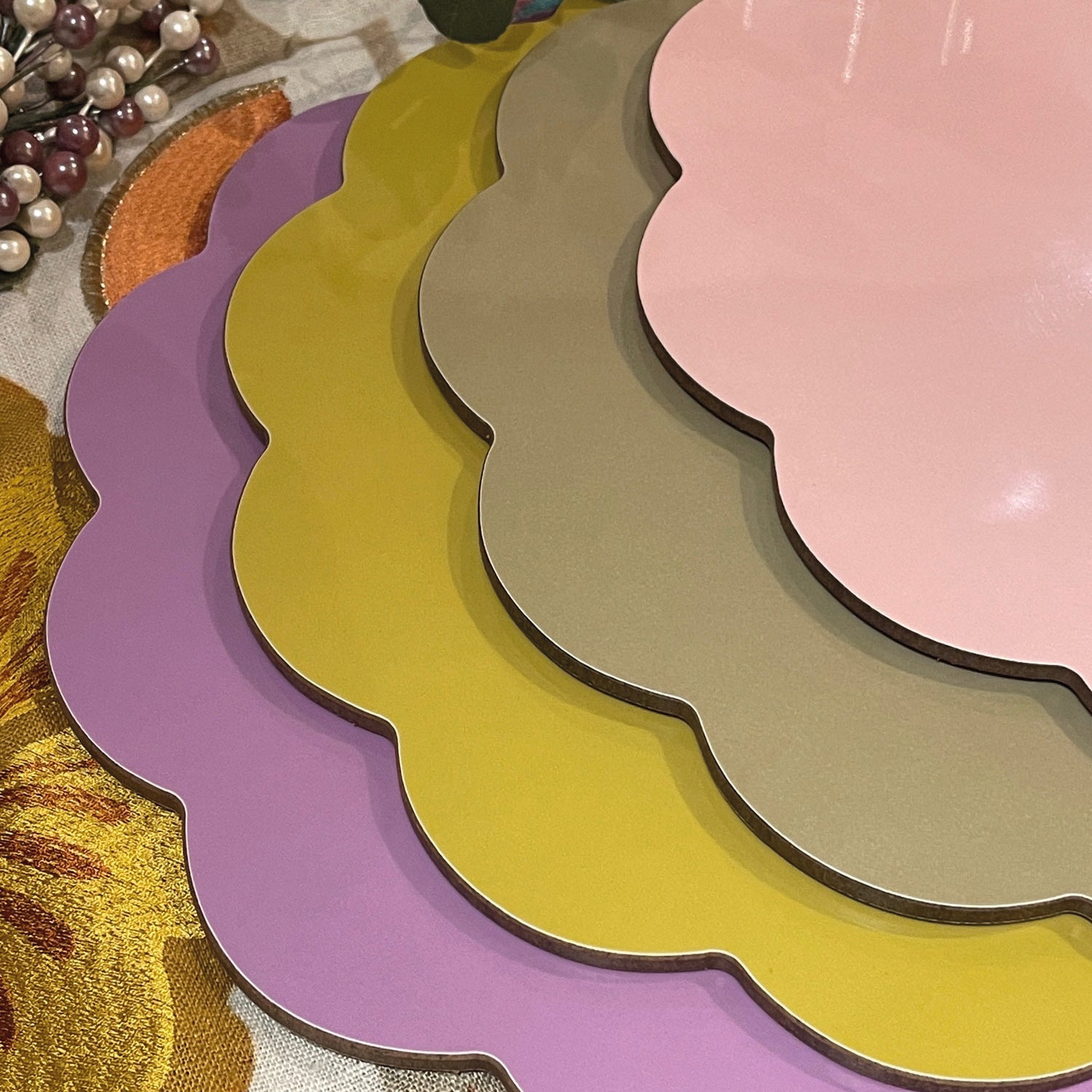 Daisy Placemat – Peach