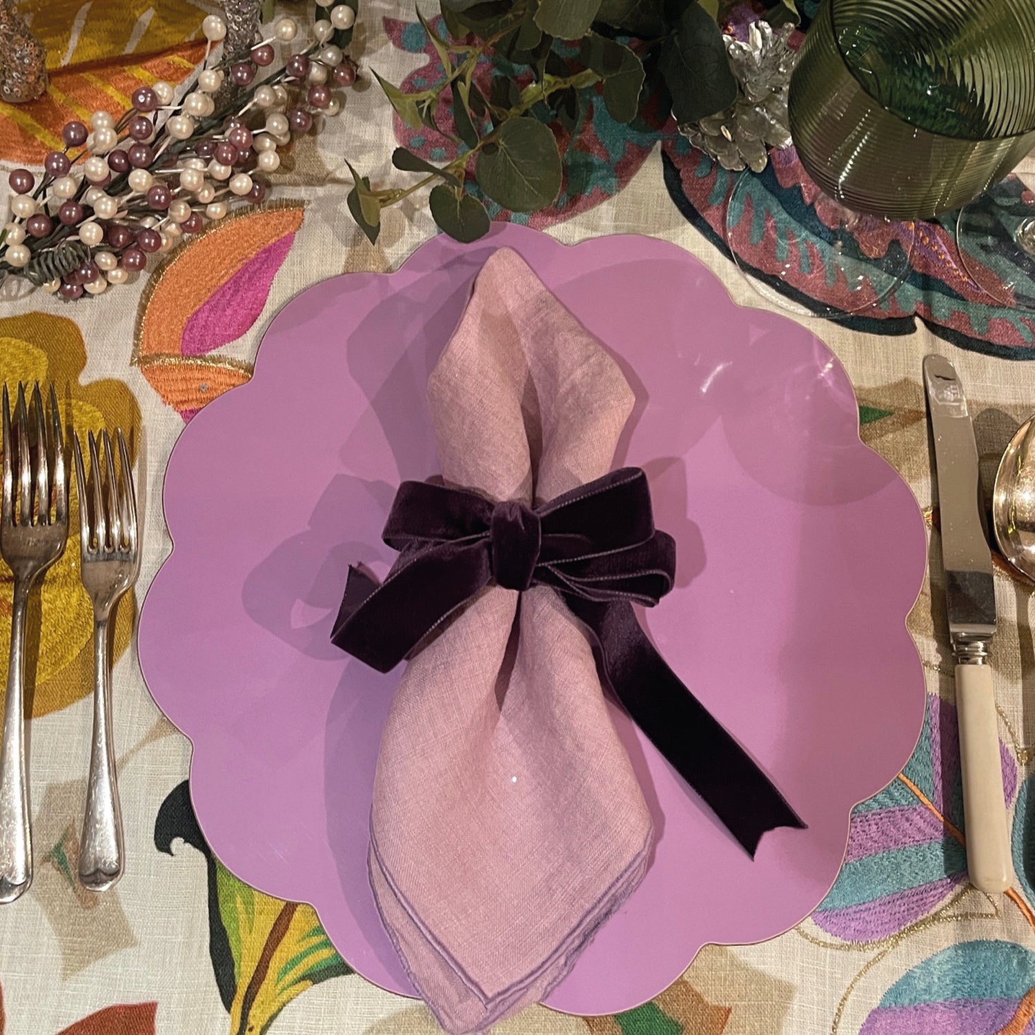 Daisy Placemat – Lilac