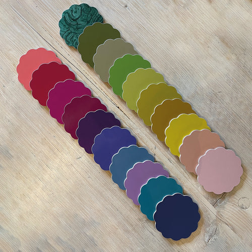 Daisy Coaster - Apollo Blue